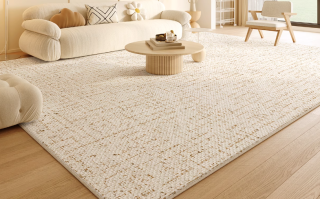 哪種地毯防水效果最好，0甲醛安全耐用防水免打理奶油風(fēng)地毯