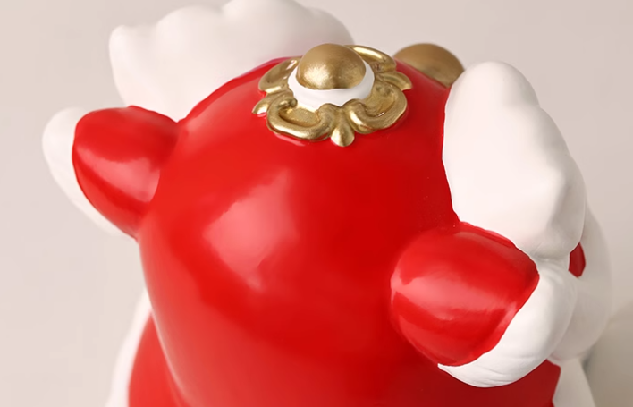 貝漢美醒獅招財(cái)貓擺件，環(huán)保樹脂材質(zhì)的開業(yè)喬遷裝飾擺件，寓意吉祥！-第5張圖片-文巢好物