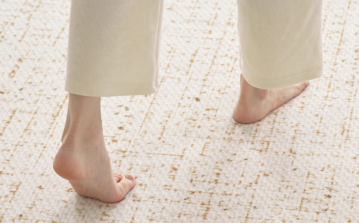 哪種地毯防水效果最好，0甲醛安全耐用防水免打理奶油風(fēng)地毯-第8張圖片-文巢好物