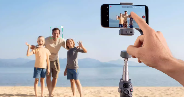 拍視頻抖動(dòng)怎么解決，大疆DJI Osmo Mobile 7P全場(chǎng)景跟拍手機(jī)穩(wěn)定器-第8張圖片-文巢好物